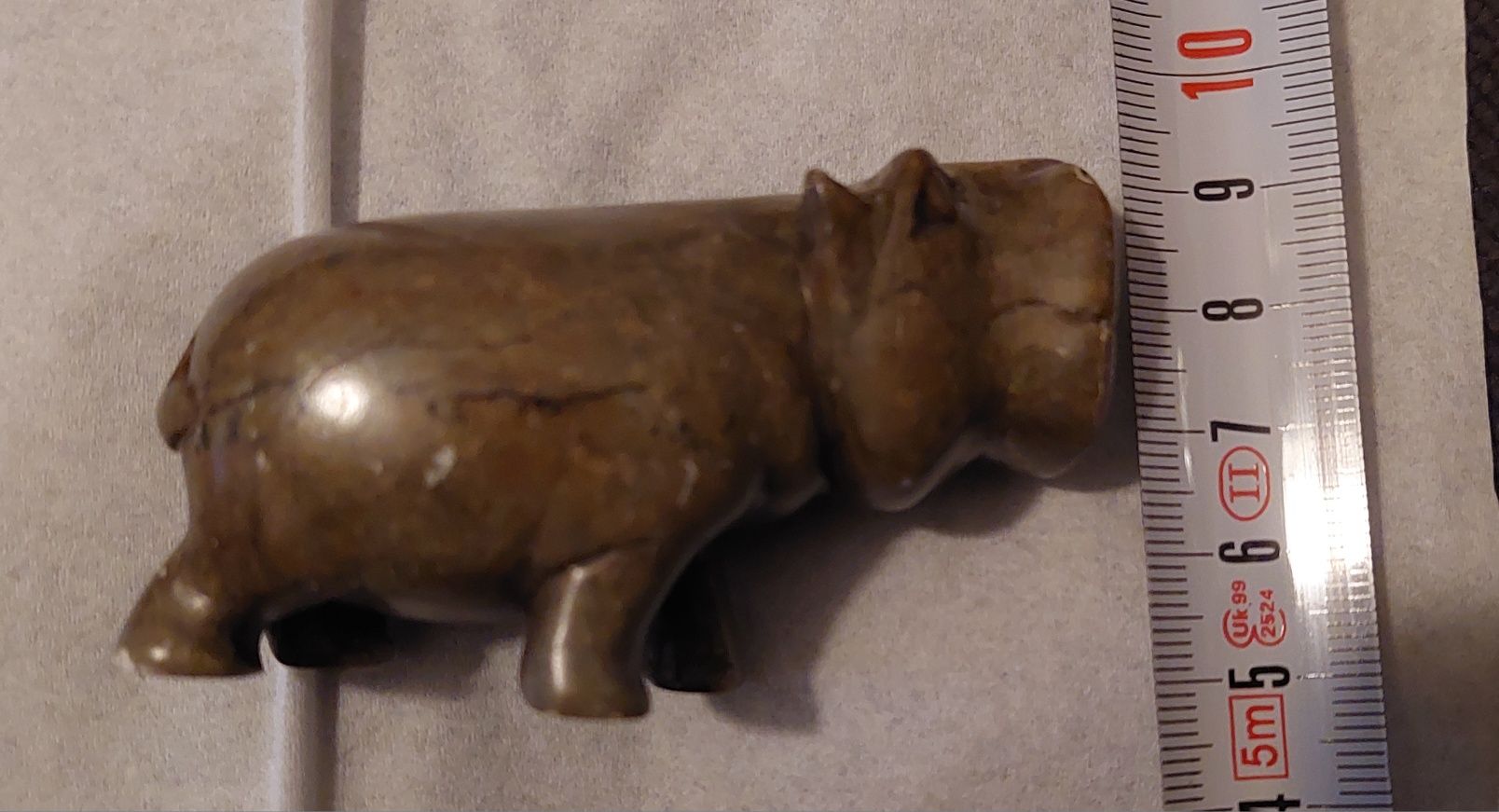 Rzeźba,  figurki  : hipopotam I żółwie