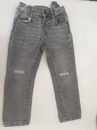 Jeans chłopięce elastyczne r.98/104