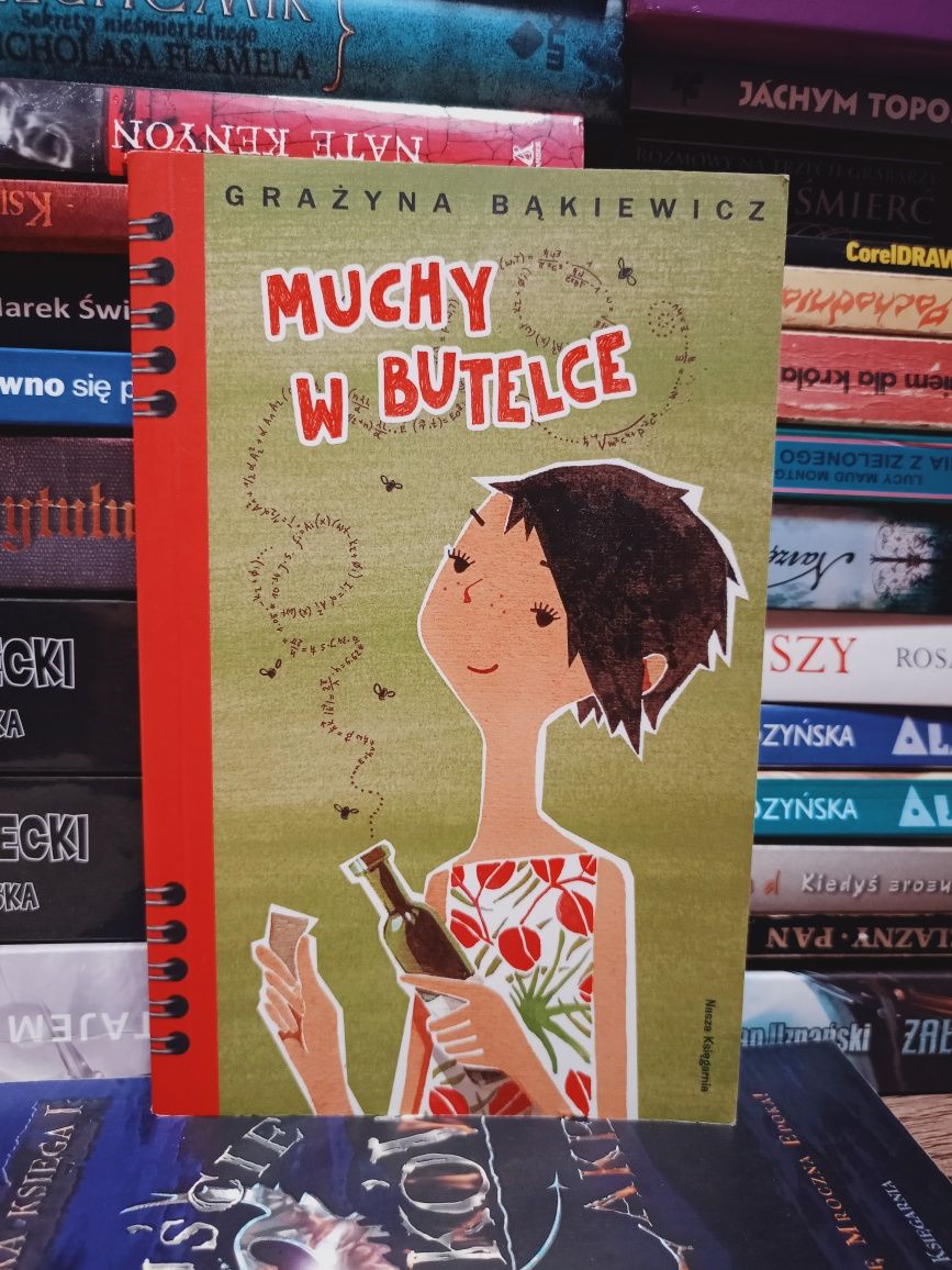 Muchy w butelce książka