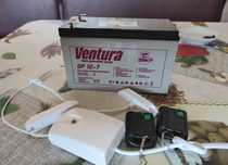 Радіо комплект Elmes Electronic, акумуляторна батарея Ventura GP 12-7