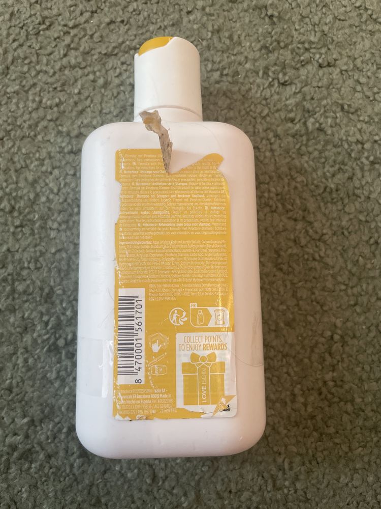 Isdin Nutradeica szampon przeciwłupieżowy 200ml 2506
