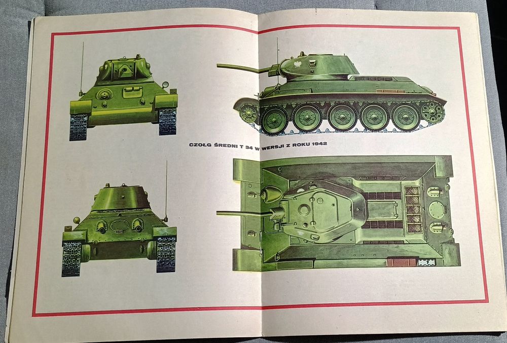 Czołg Średni T-34 Typy Broni i I Uzbrojenia NR 1 Wydawnictwo MON
