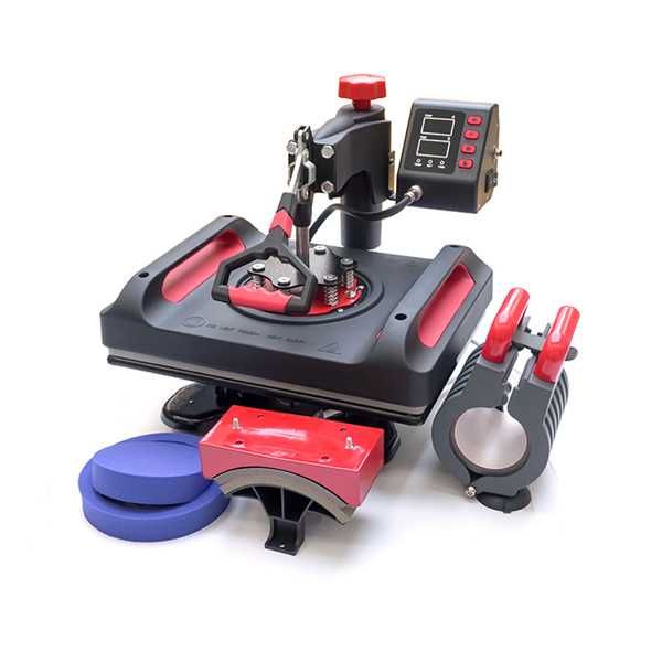 PRENSA TÉRMICA 5 EM 1 + Canecas para sublimação