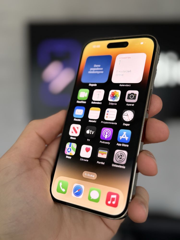 RATY 0% iPhone 14 Pro 256GB BATERIA 100% GWARANCJA 12 miesiecy!!!