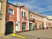 Lokal 35,5 m2 w centrum Częstochowy, pl. Daszyńskiego 5.