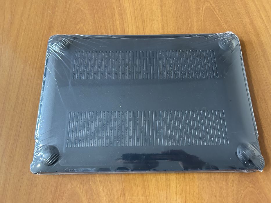 Чехол для Macbook 13 темно серый + защита экрана и клавиатуры