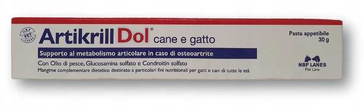 Artikrill Dol Cane e Gatto Pasta 30g NBF Lanes pies i kot