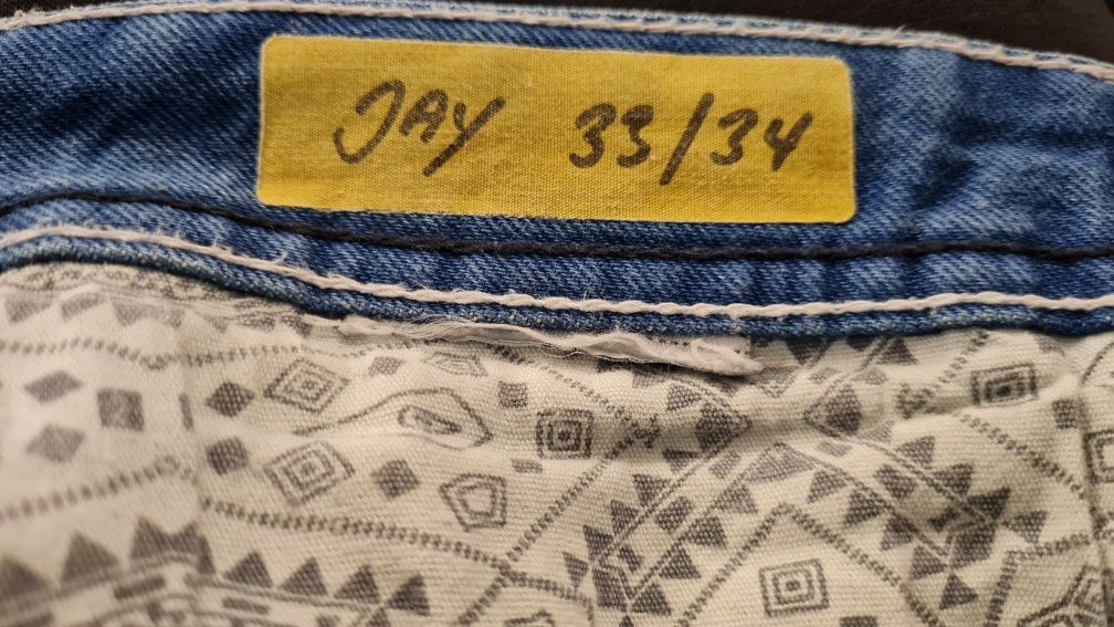 New Yorker jeansy spodnie męskie Fishbone jak nowe 33/34