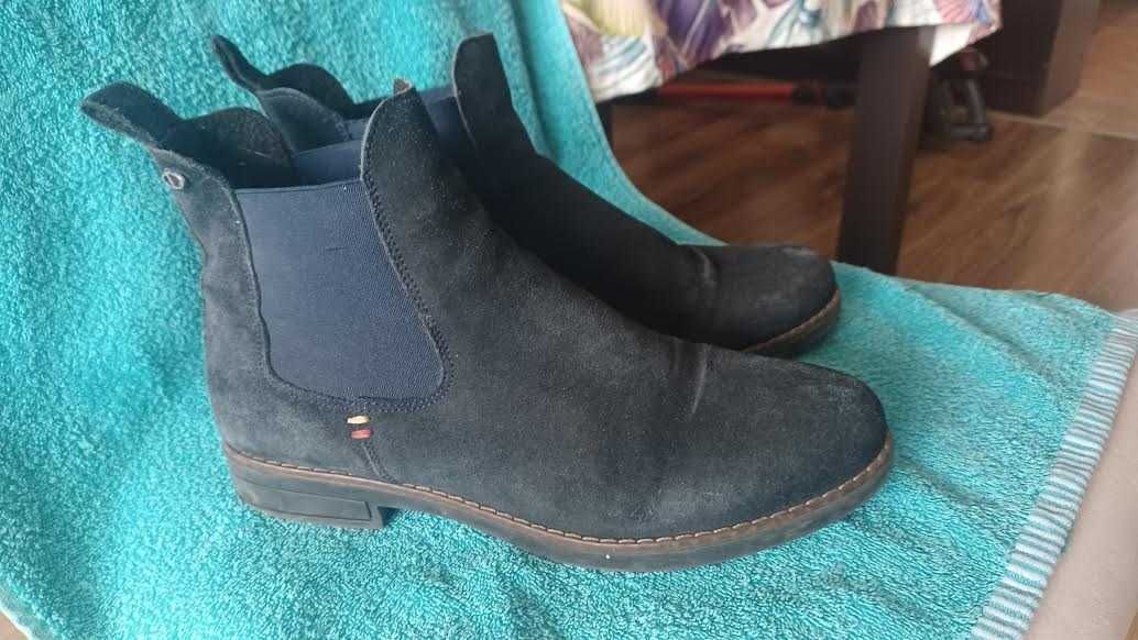 Botki granatowe LASOCKI rozmiar 39