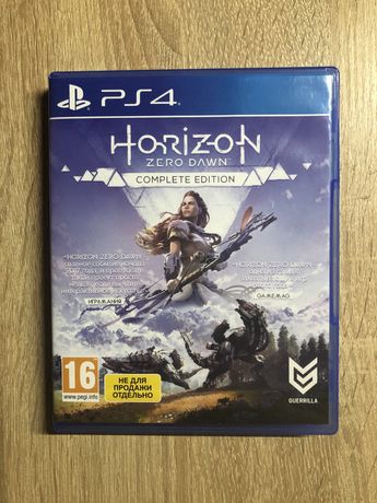 Продам диск с игрой Horizon zero dawn complete edition для пс4