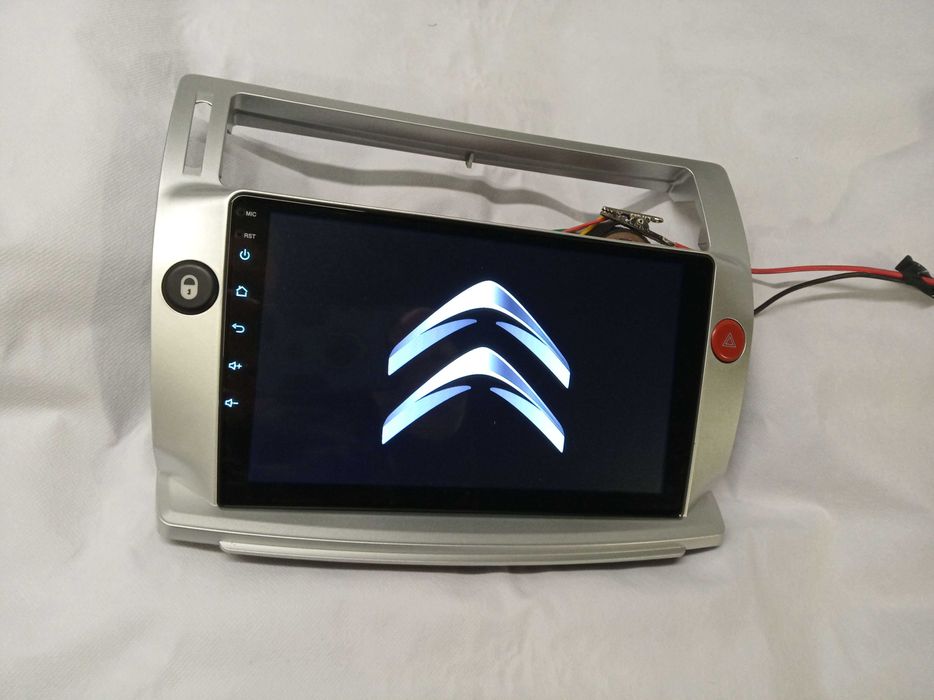 Rádio Citroen C4 - Android 13 – 2 DIN GPS WIFI - Novo Garantia