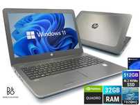 HP 15,6FHD IPS i7 8X3,9GHz 32GB RAM 512GB SSD nVidia 4 GB Win 11 pro