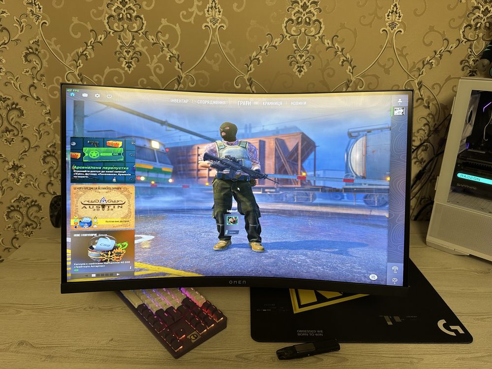 Монітор HP OMEN 27c (35D67E9)