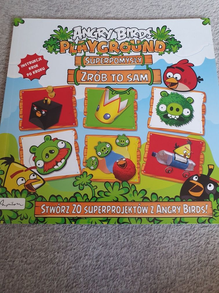Książka angry birds