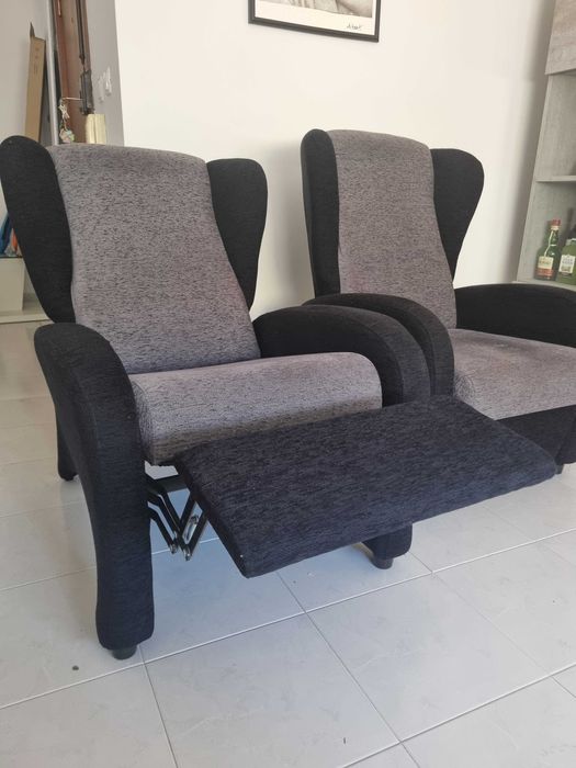 Poltronas Reclináveis em Excelente Estado