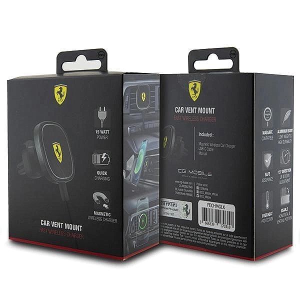 Ładowarka samochodowa Ferrari 2023 Collection MagSafe indukcyjna 15W d