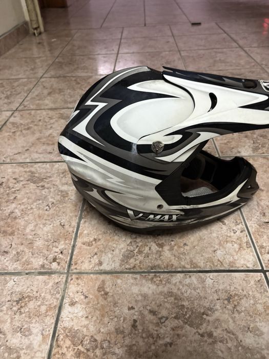 Capacete de motocross,leiem a descrição