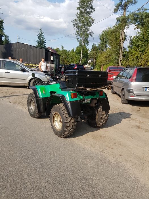 Quad Kawasaki klf 300 ,. 4x4 PŁUG !!! HAK!!! /przeprawowy/ terenowy/sz