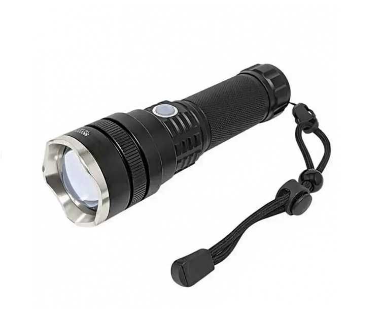 Ручний тактичний ліхтарик BL-A75-P90, Zoom, Type-c, 5 режимів