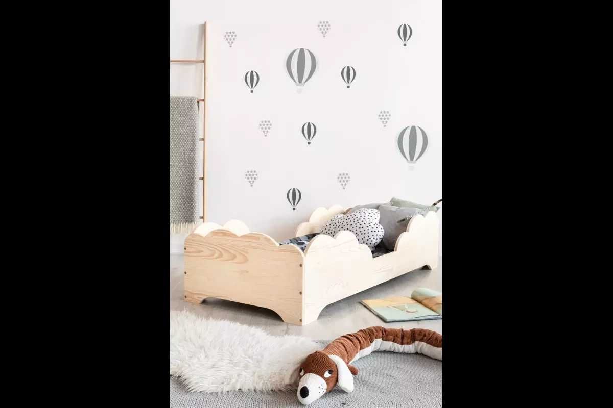 Drewniane łóżko dziecięce 90x180 Białe - Kurier GRATIS! (47)