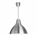 Lampa wiszaca srebrna loft ikea 38cm