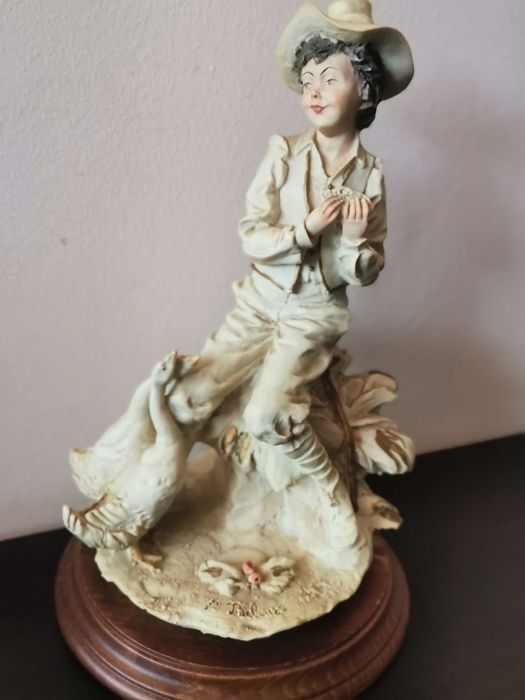 Figurka "Gęsiarek" - lata 70-te XX wieku - Bretania