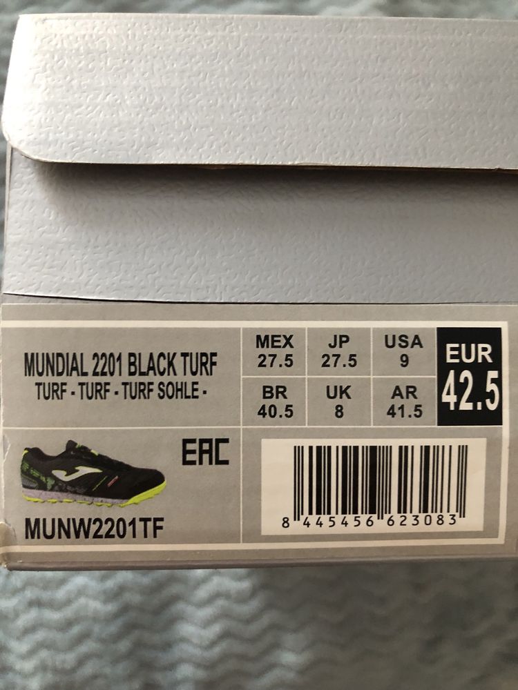 Сороконожки Joma розмір 43