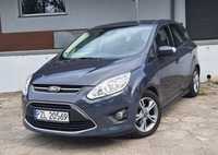 Ford C-Max Titanium Benzynka 125KM PDC Sam Parkuje Navi  Bezwypadkowy