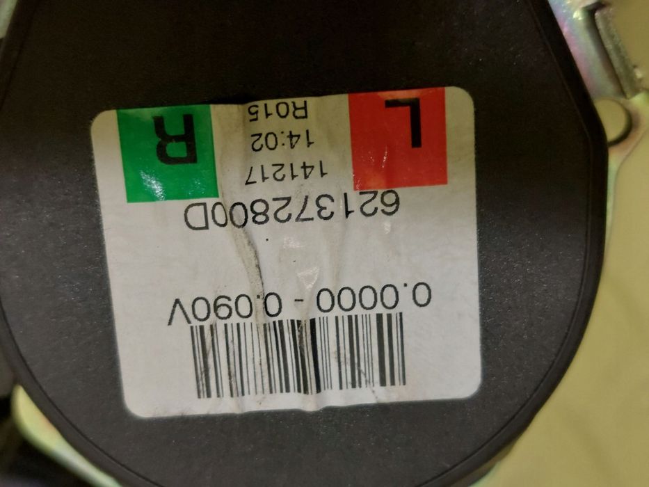 skoda rapid ii pasy bezpieczeństwa lewy tył 621372800d