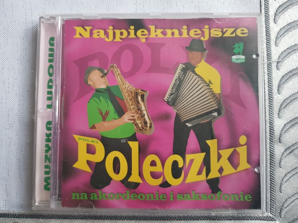 Polki i poleczki na akordeonie i saksofonie - płyta CD