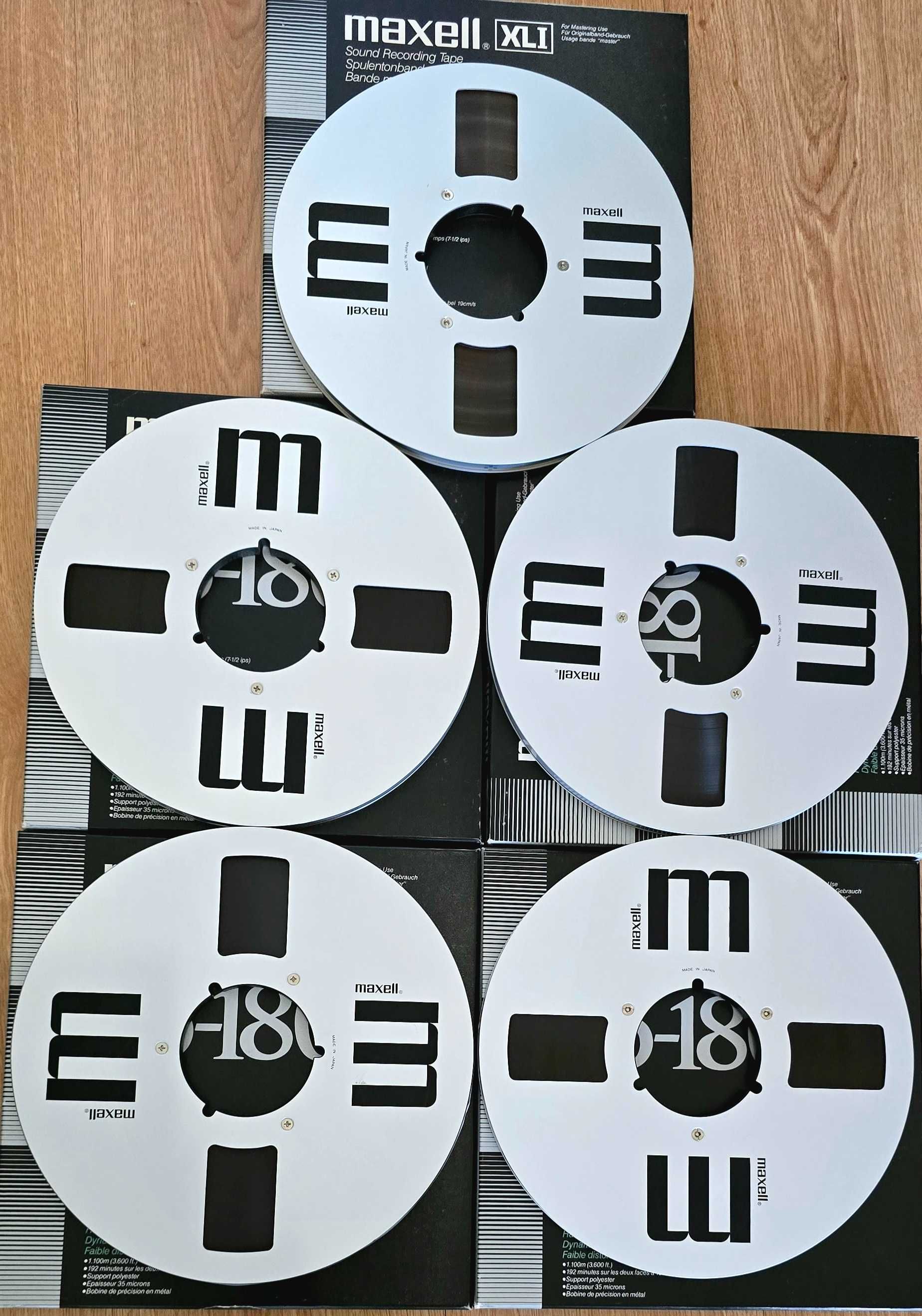 Bobines Maxell XLI 35-180-B Novas ou Semi-novas
