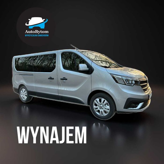 Wynajem busa 9-osobowego | Renault Trafic long | Wypożyczalnia