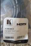 NOWY PROFESJONALNY! kabel HDMI Kramer hight-speed wtyk K-lock 10,7m