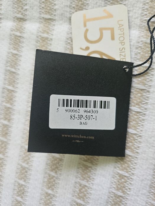 Wittchen torba na laptopa 15,6 cala ze skóry.