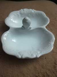 Solniczka pieprzniczka Wałbrzych porcelana porcelanowa przyprawnik