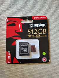 Kingston MicroSDXC 512GB Canvas SDCR/512GB