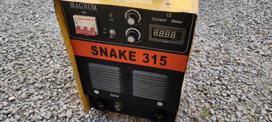 Spawarka inwertorowa Magnum Snake 315, długie przewody