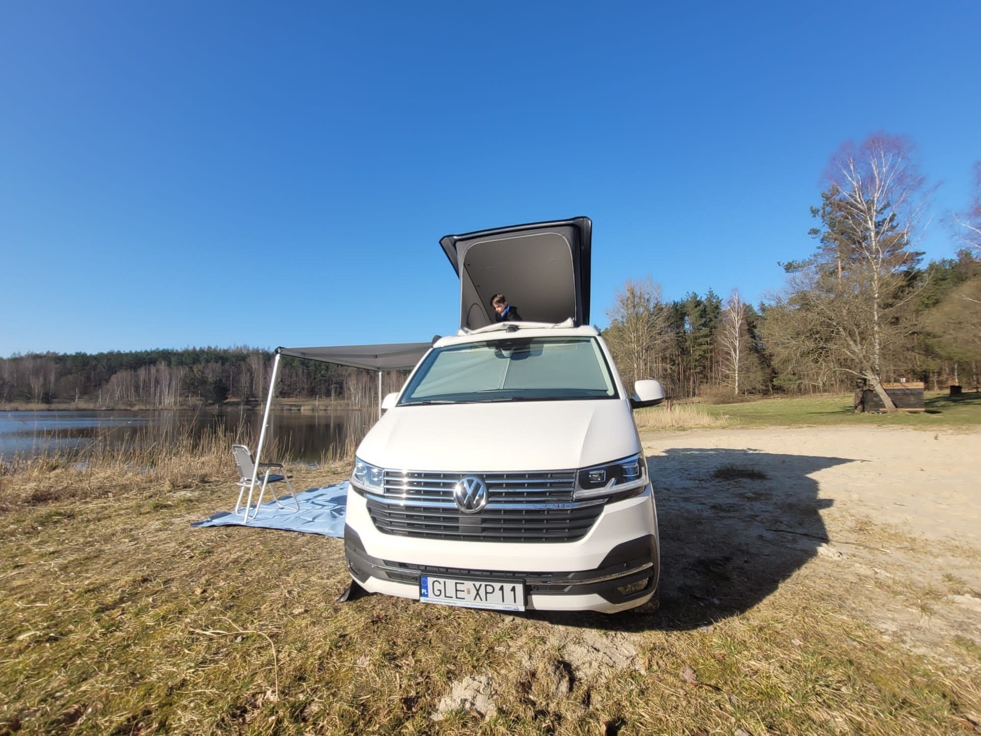 WYNAJEM KAMPERA - #Trójmiasto#Kaszuby#Lębork#Słupsk VW California NOWY