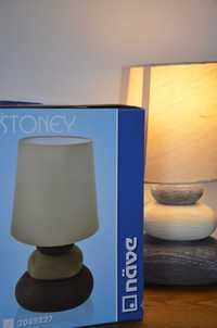 lampka nocna biurkowa stołowa kamień Näve Stoney