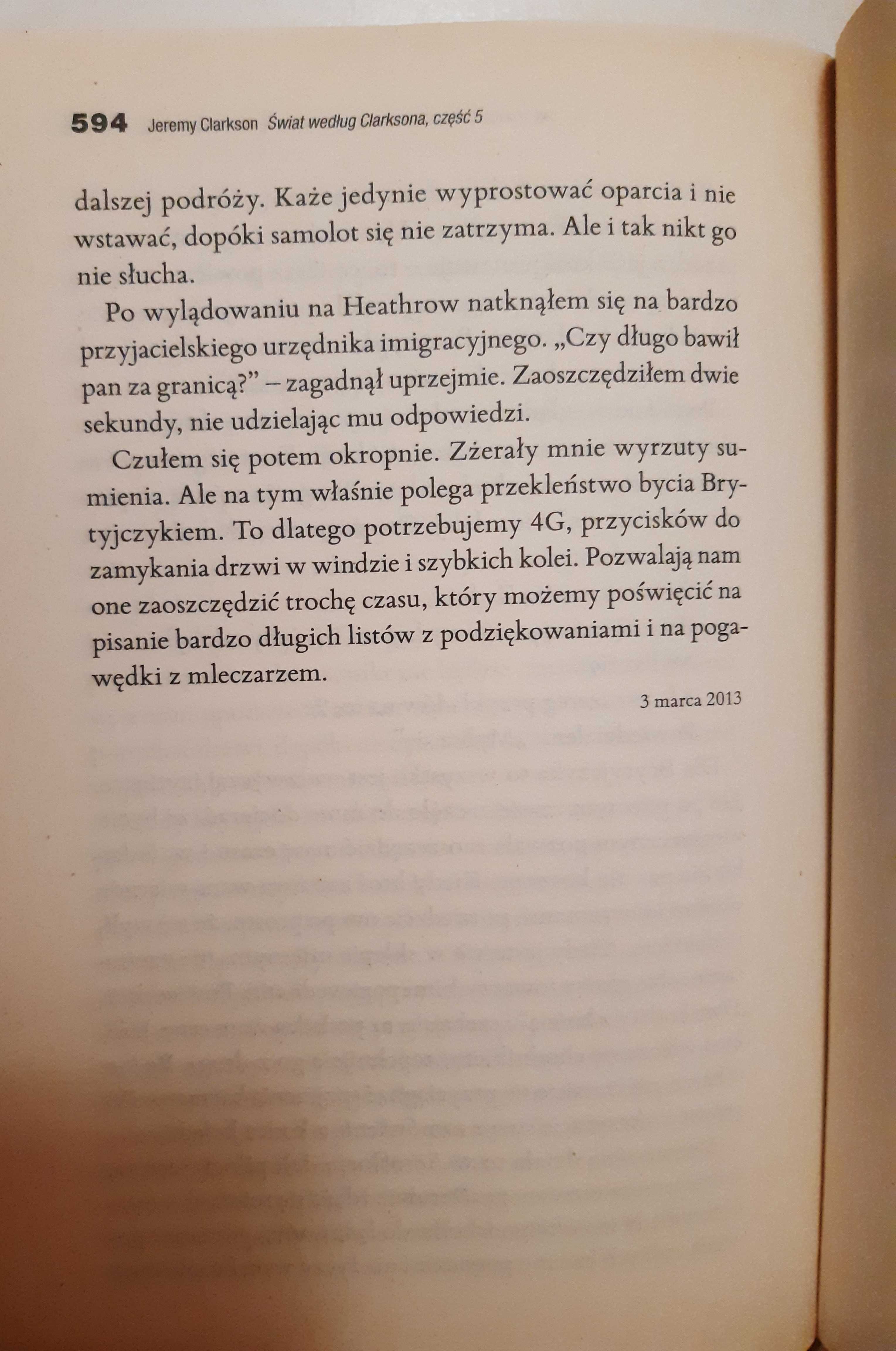 Książka "Świat według Clarksona 5" Jeremy Clarkson