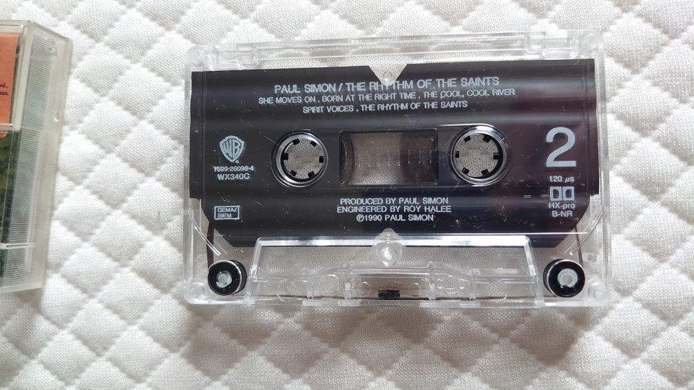 Paul Simon The Rythm Of The Saints kaseta audio magnetofonowa