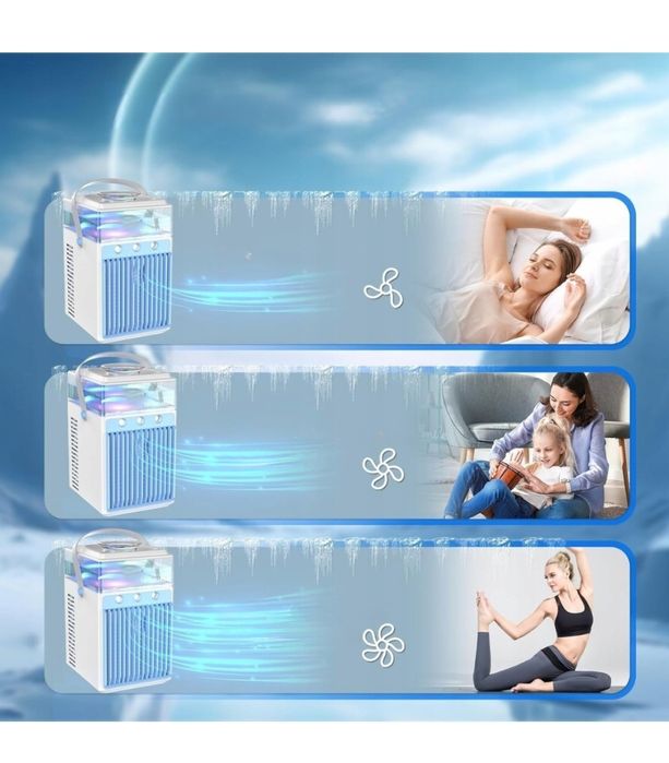 Przenośny klimatyzator 4in1 Tiptop home