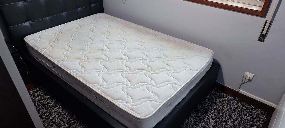 Colchão cama corpo e meio