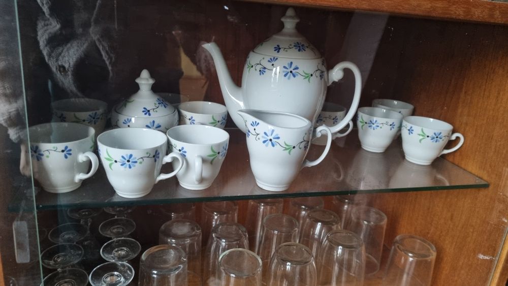 Stara porcelana Włocławek zestaw