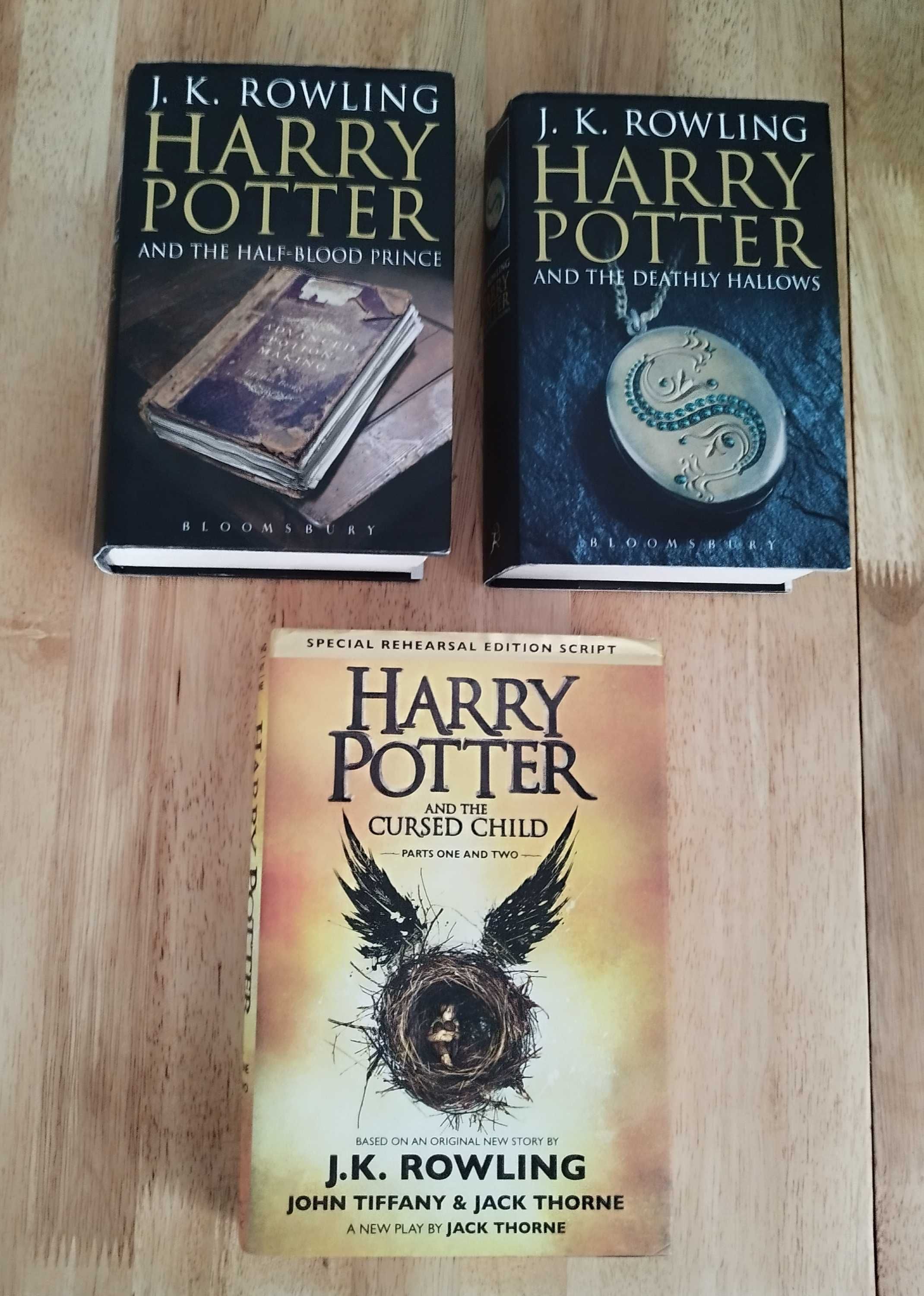 Książki Harry Potter w wersji angielskiej