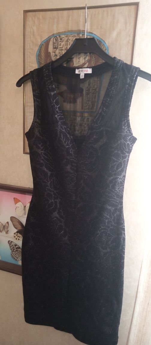 Платье стрейч черного цвета супер качество
