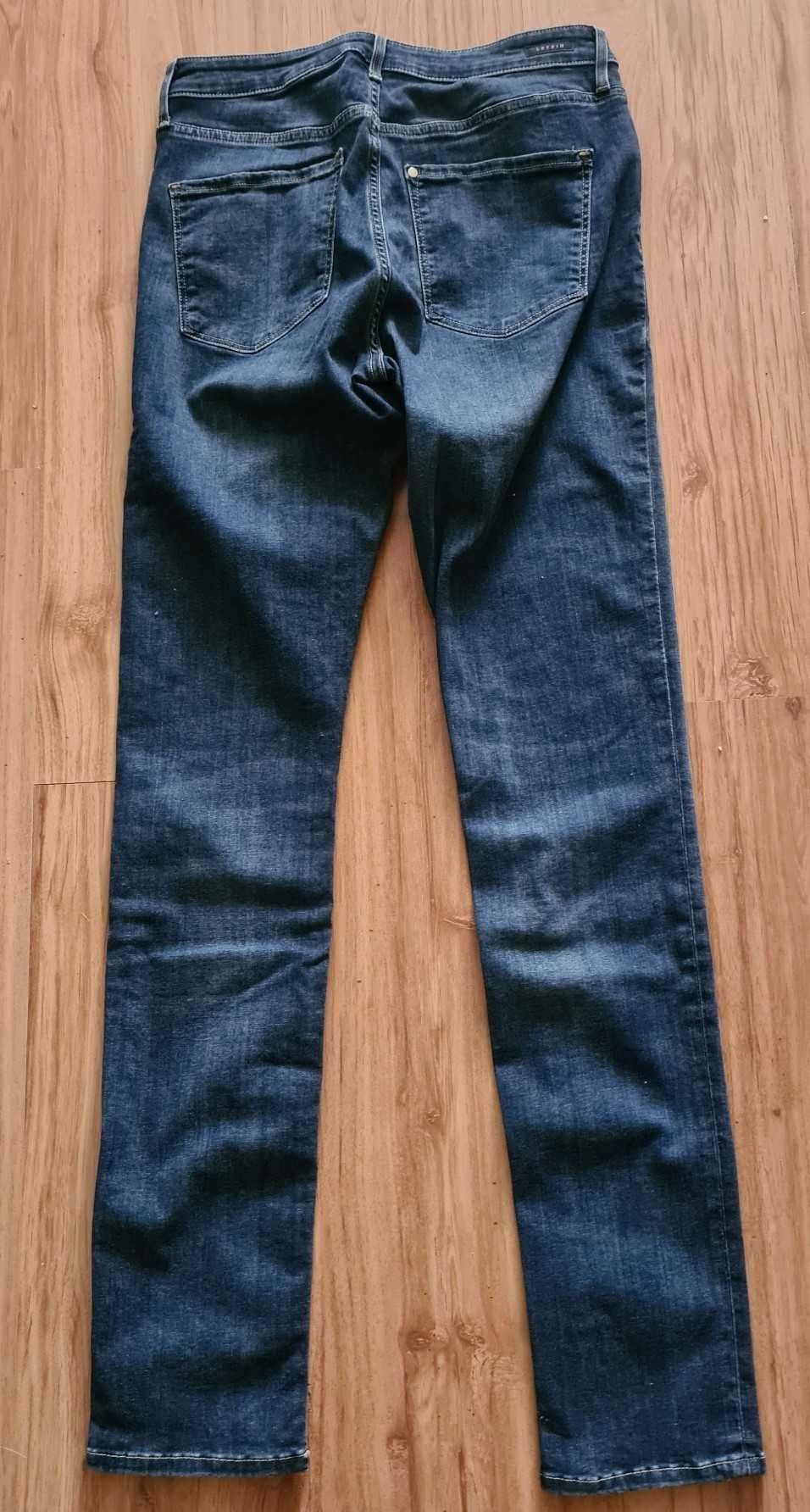 niebieskie jeansy SKINNY roz 31/32,M