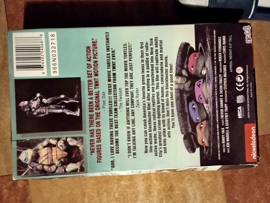 Żółwie Ninja figurki Ninja Turtles jak Neca