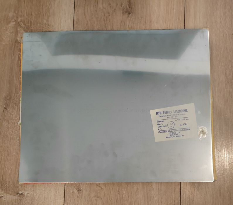 Płyta robocza chromowana do suszarki fotograficznej SF 7/8 26x32 cm