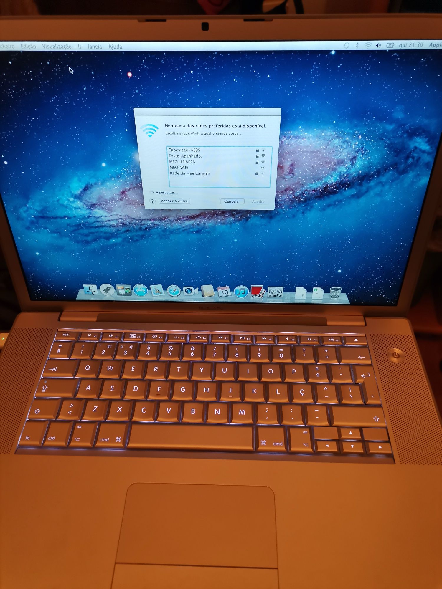 Portátil macbook a1260